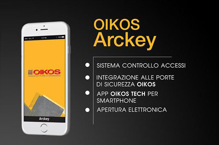 MANAGE YOUR OIKOS DOOR WITH ARCKEY