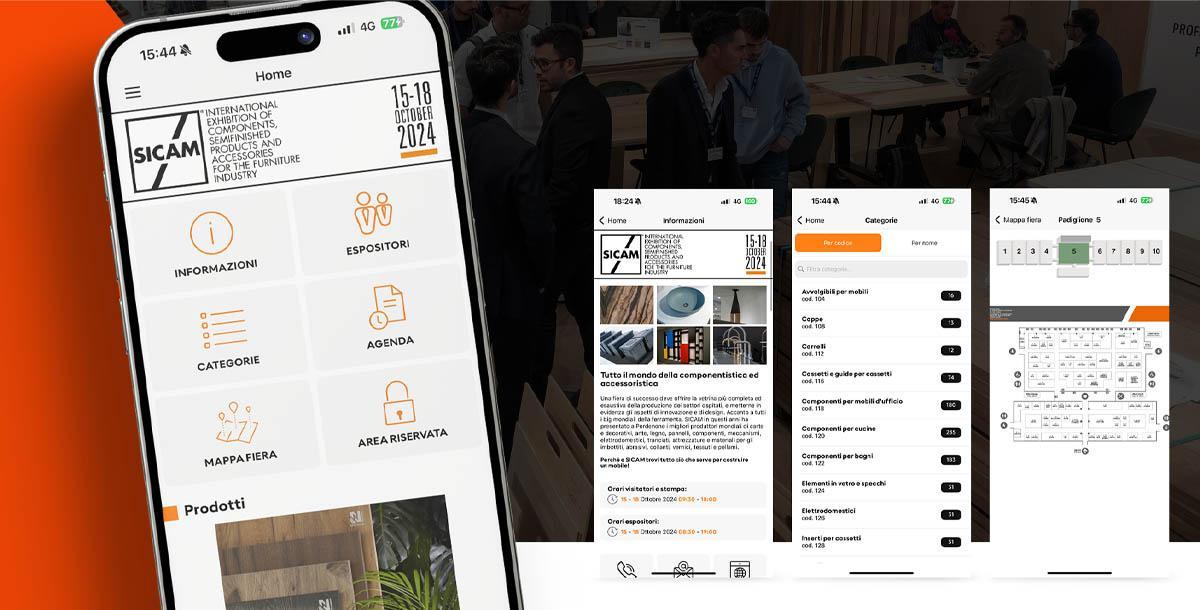 La nuova App di Sicam 2024