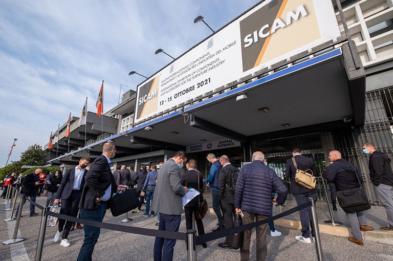 SICAM 2021: The International Exhibition of Components, Accessories and Semi-finished Products for the Furniture Industry returns to Pordenone