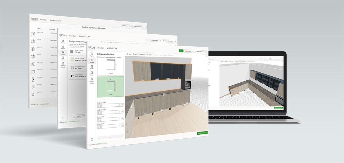 Disponibile il nuovo configuratore WEB 3D per iDoors