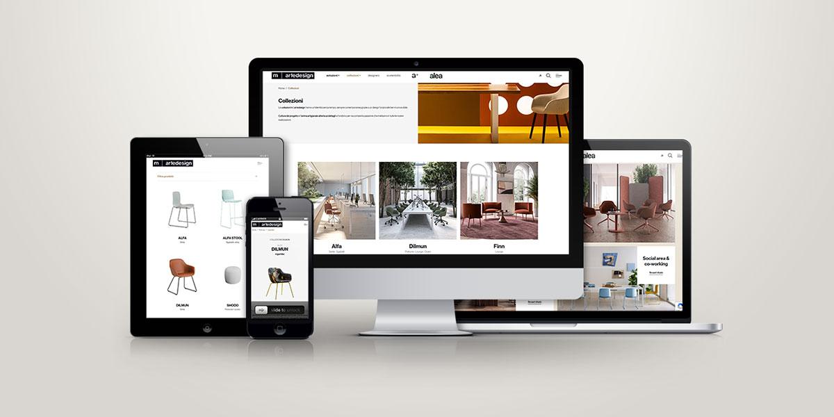 ONLINE IL NUOVO SITO DI M|ARTEDESIGN
