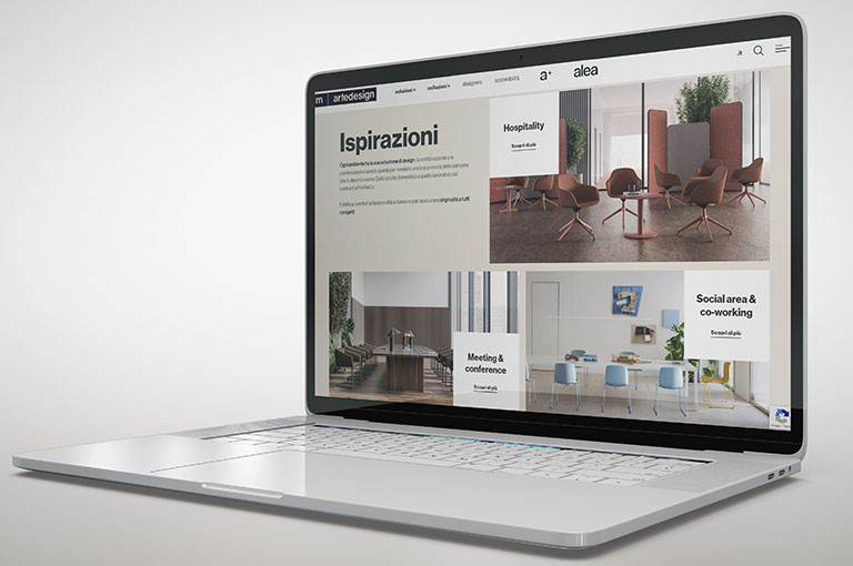 ONLINE IL NUOVO SITO DI M|ARTEDESIGN