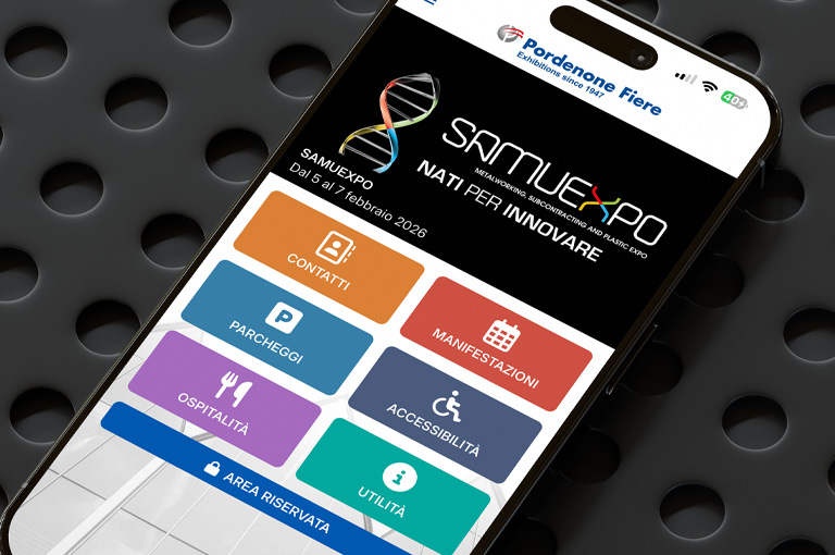 È stata rilasciata la nuova release dell’App di Pordenone Fiere