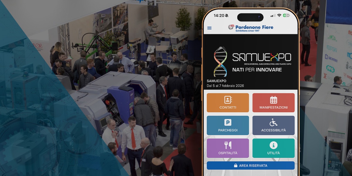 The new version of the Pordenone Fiere app has been released