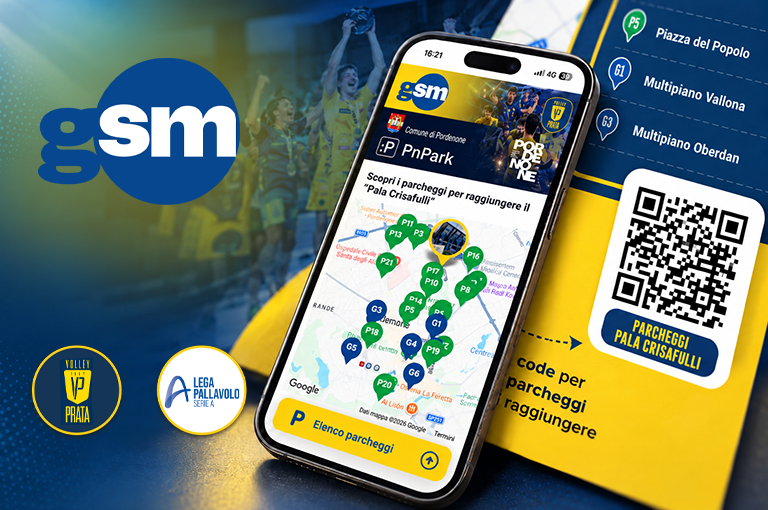Parcheggi digitali per la Superlega: al PalaCrisafulli il QR Code guida i tifosi alla sosta