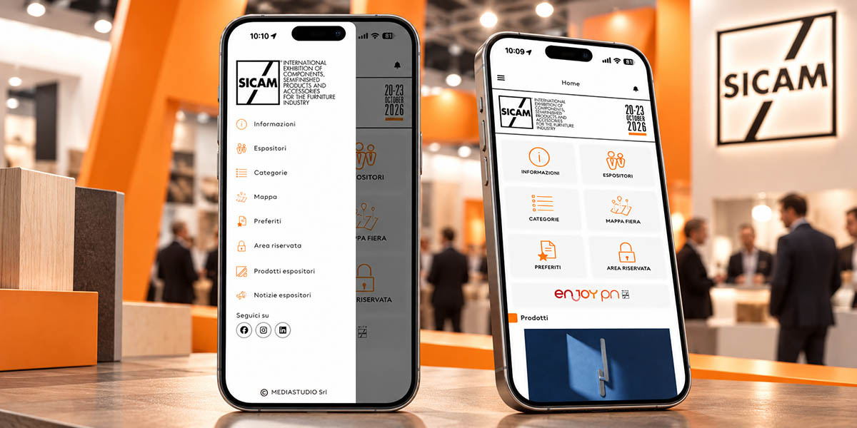APP SICAM 2026: per orientarsi, organizzare visite e vivere la fiera